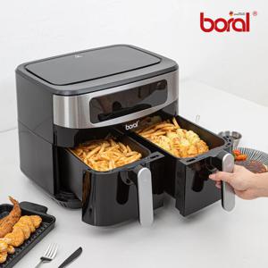 보랄 듀얼 디지털 양문형 에어프라이어 BR-T1450AFD
