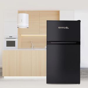 소형 미니  일반냉장고 WDL99K 90L 블랙색상 방문설치  화장품 원룸