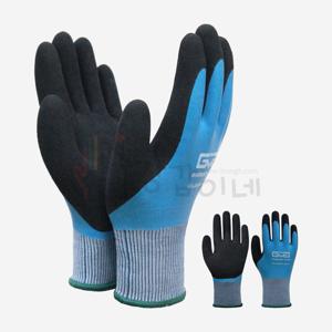 GMG 공구왕 황부장 완전 방수 방한 코팅장갑 웜그립 터치 스마트터치 KR-L2005WS