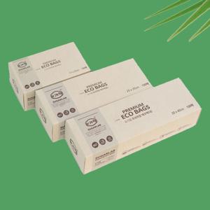 슈가랩 사탕수수 프리미엄 에코백 100매 친환경 비닐백 위생 비닐봉투