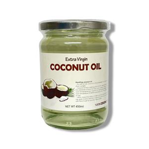 코코넛오일 엑스트라버지 얼굴  피부 바르는 식용 오일 450ml