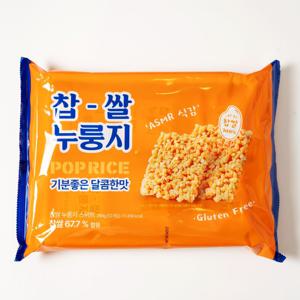 찹쌀 누룽지 스위트 달콤 바삭 영양 간식 과자 스낵 디저트 288g