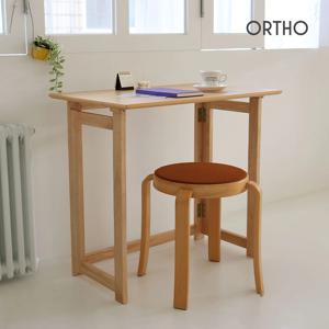 쿠폰혜택가 49,900원/베노아 원목 접이식 테이블 폴딩책상 거실 사이드테이블