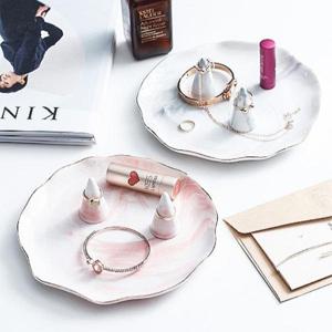 마블 대리석 원뿔 반지꽂이 걸이 홀더