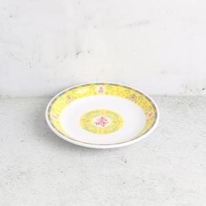 멜라민 황제 개인접시 (LD19058) 노랑