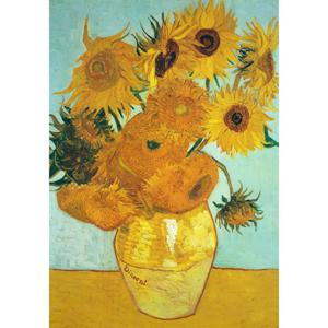 Ab03반 고흐-12송이 해바라기-아트포스터/ 인화지 패브릭 캔버스천 인상주의