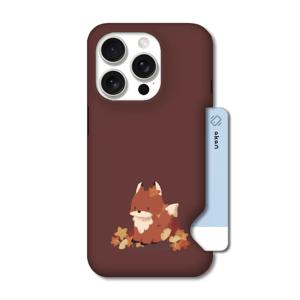 아이폰 시리즈 JJU 가을 동물들 ver5 카드슬라이드 케이스