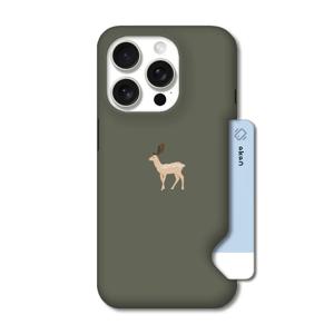 아이폰 시리즈 JJU 가을동물들 카드슬라이드 케이스