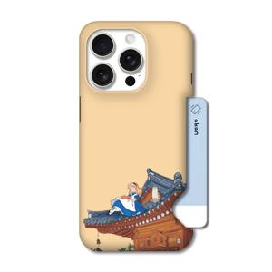 아이폰 시리즈 Frogpie 한옥앨리스 카드슬라이드 케이스