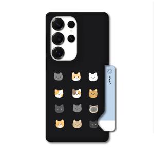갤럭시 시리즈 깨강정 고양이모임 카드슬라이드 케이스