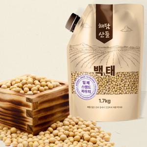 국산 백태 1.7kg l 밀폐 스탠트 파우치 포장
