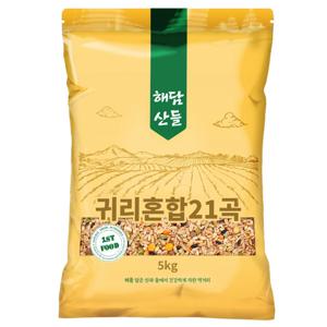 귀리 혼합21곡 5kg l 혼합곡 잡곡 (원산지 : 상세페이지 참고)