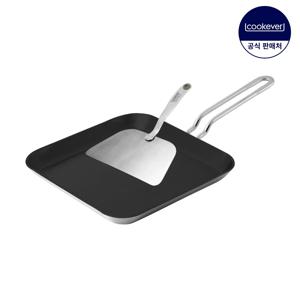 통3중 코팅 사각팬 24cm 세트 (플랫뒤집개 포함)