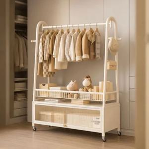 드레스룸 이동식행거 수납장 고정식 스탠드 옷걸이 행거