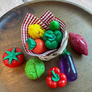 미니어처 야채 채소 파츠 DIY 악세사리 데코덴 부자재 장식 재료 9종