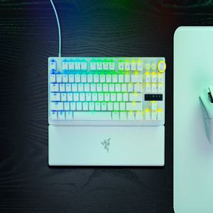 레이저코리아 헌츠맨 Huntsman V3 Pro 8K TKL 영문각인 화이트 게이밍 키보드