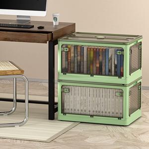 1+1 접이식 리빙박스 전면 개방가능 오픈형 수납 폴딩 28L 56L 84L 143L