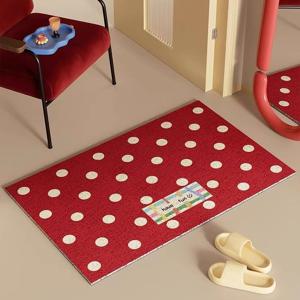 [해외] 빈티지 앤틱 반점 현관 코일매트 베란다 발코니매트 코일 발매트 4colors