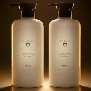 디어브로콜리 슈퍼 발란스 볼륨 앤 스칼프 트리트먼트 750ml 1+1