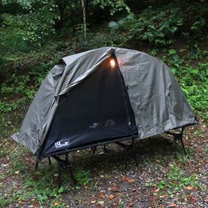 KEEP 메쉬 솔캠 1인용 경량 백패킹 쉘터 심지 코트 텐트