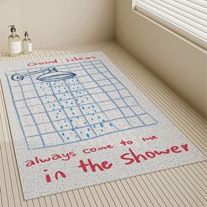 [해외] 모던 심플 다용도 코일매트 욕실 미끄럼방지 매트 베란다 발매트 4종 4size