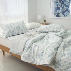 브리티시울 양모이불 침대패드 세트 베개커버 싱글 퀸