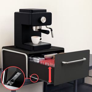 네스프레소 버츄오  커피캡슐보관함 철제 슬라이딩 호환 캡슐커피보관함 캡슐정리함