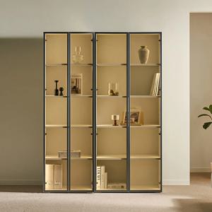 누아다 긴장 1400 LED 강화유리 장식장 양주장 피규어 디스플레이 진열장