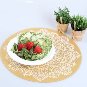 레이스 원형 테이블 매트 / 실리콘 테이블 매트&식탁 매트 / 다용도 매트