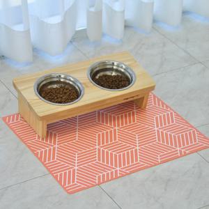 스퀘어 다용도 논슬립 실리콘 펫매트 / 강아지 식기매트 / 배변매트 / 놀이매트