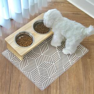 스퀘어 다용도 논슬립 실리콘 펫매트 / 강아지 식기매트 / 배변매트 / 놀이매트