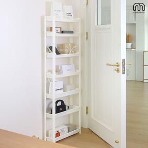 알레 문뒤 수납장 까꿍 선반 7단 틈새 오픈형 책장 수납 다용도 진열장 슬림 문뒤선반