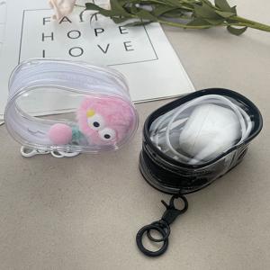 투명다용도파우치 PVC 미니 키링형 립스틱 충전기