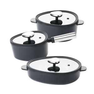 피카 아펙스 IH 인덕션 냄비 3종 세트 (18편수+20양수+26전골)