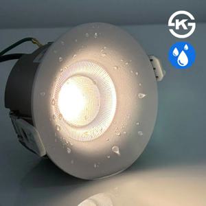 방수 LED 델링 다운라이트 76mm(3인치) 12W 욕실등 호른 매립등 KS