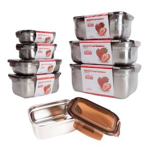 위생적인 스텐레스 밀폐용기 김치통 올스텐 반찬통