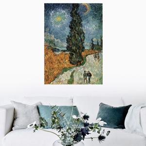 Ab06반 고흐-밤의 프로방스 시골길-아트포스터/ 인화지 패브릭 캔버스천 인상주의