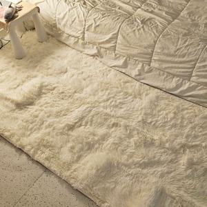 눈꽃 러그 긴털 장모 거실 워셔블 대형 카페트 베란다