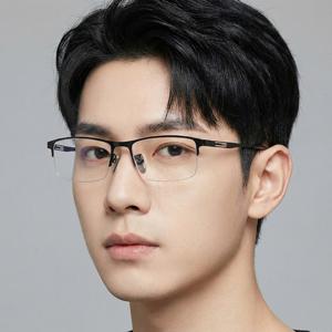 LUXEYE 명품 안경 긱시크 무테 뿔테 안경테 ST2539