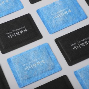 휴대용 여행용 미니 탈취제 4매입