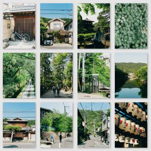 교토의 여름 포스터 64종 (50X70 / A2 / A3 사이즈) (일본여행 선물)