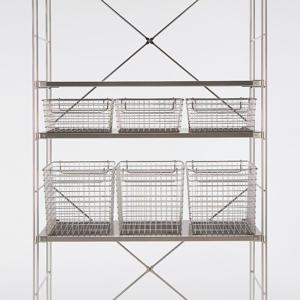 스테인레스 와이어 바스켓 4size