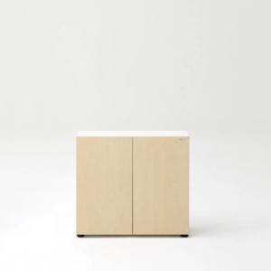 라이트오피스 2단도어 수납책장 (무료시공)