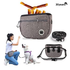 강아지 애견 올인원 간식가방 힙색 숄더백 벨트고정 크로스백 대용량 옥스포드
