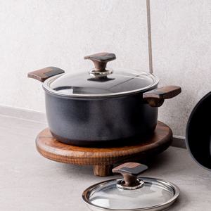 국내생산 홈쇼핑 완판! 까리노 IH 인덕션 양수냄비 24cm