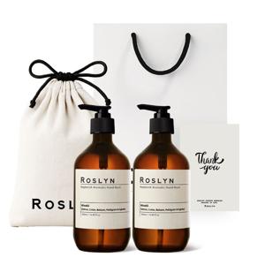 아로마틱 핸드워시 선물세트(핸드워시2+더스트백+기프트백+메시지카드1랜덤)