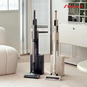 에어그립 무선청소기 스테이션 핸디 소형 원룸 자동먼지비움 초경량 BLDC