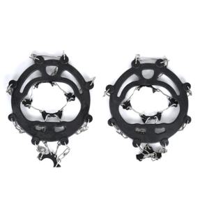 등산 아이젠 휴대용 체인젠 빙판길 눈길 등산화 탈부착 신발 미끄럼방지 2ea 파우치포함