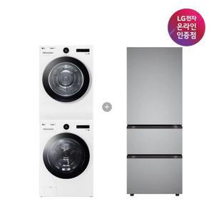 LG 세탁기건조기 세트+오브제컬렉션 김치톡톡 FX23WA-20WQ + Z330MPSF11