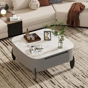 세라믹 좌식 거실테이블 홈카폐 수납 800